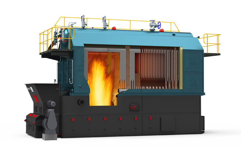 撬裝臥式鍋爐安裝怎么收費實拍