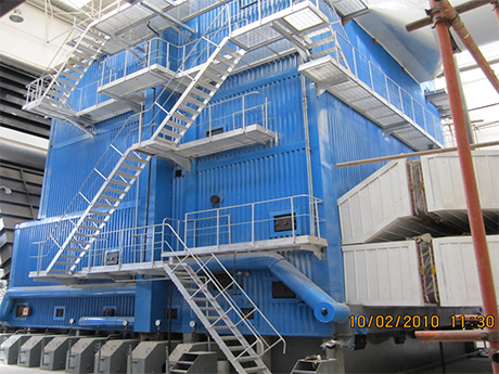 46MW，29MW DHL系列角管式水管熱水鍋爐